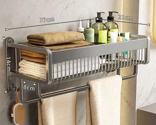 Metal Bath Organizer Rack သည် ရှုပ်ပွနေသောစစ်ပွဲကို ကြေညာသည်။