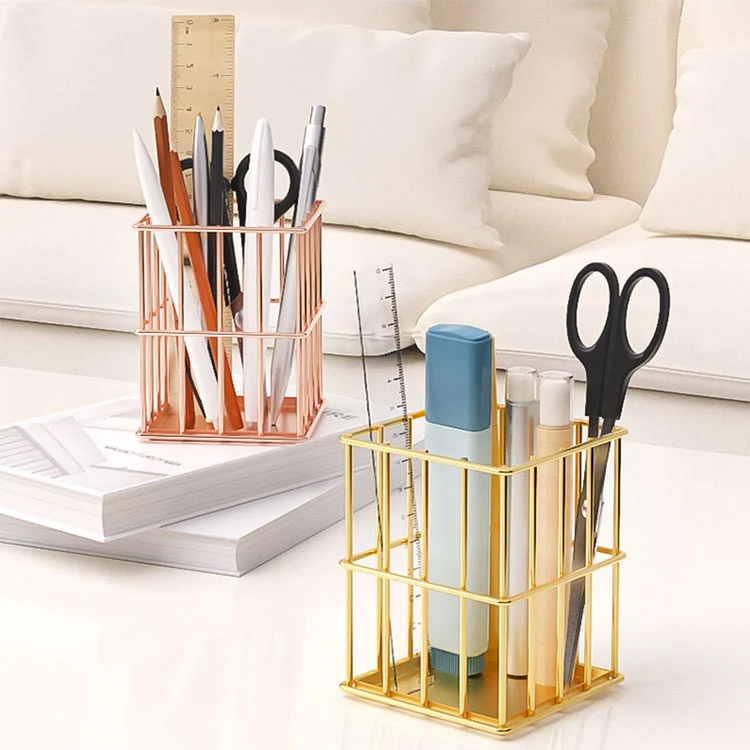 Office Desk Metal Pen Holder သည် သင်၏ Workspace Organization ကို မည်သို့တိုးတက်စေမည်နည်း။ Office Desk Metal Pen Holder သည် သင်၏ Workspace Organization ကို မည်သို့တိုးတက်စေမည်နည်း။