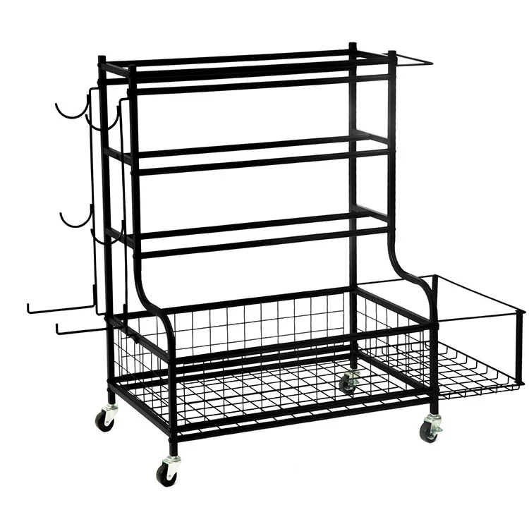 ဖြုတ်တပ်နိုင်သော Multi-Tier Metal Dumbbell Rack
