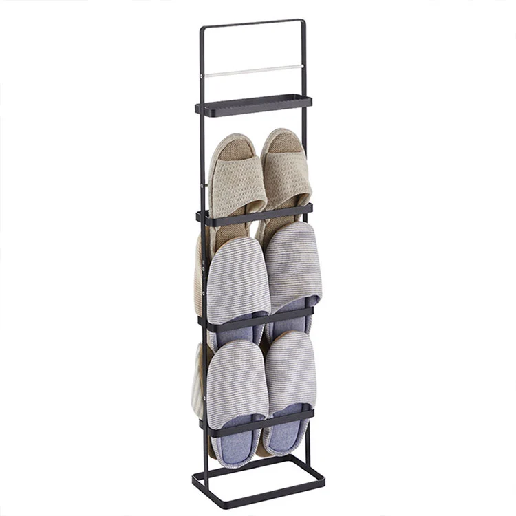 Free-Standing Metal Shoe Storage Rack