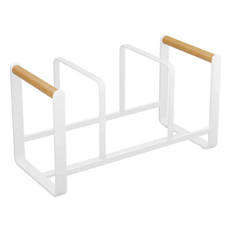 Metal Pot Lid Organizer Rack