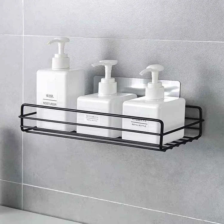 Drilling Metal Bathroom Corner Shelf မရှိပါ။