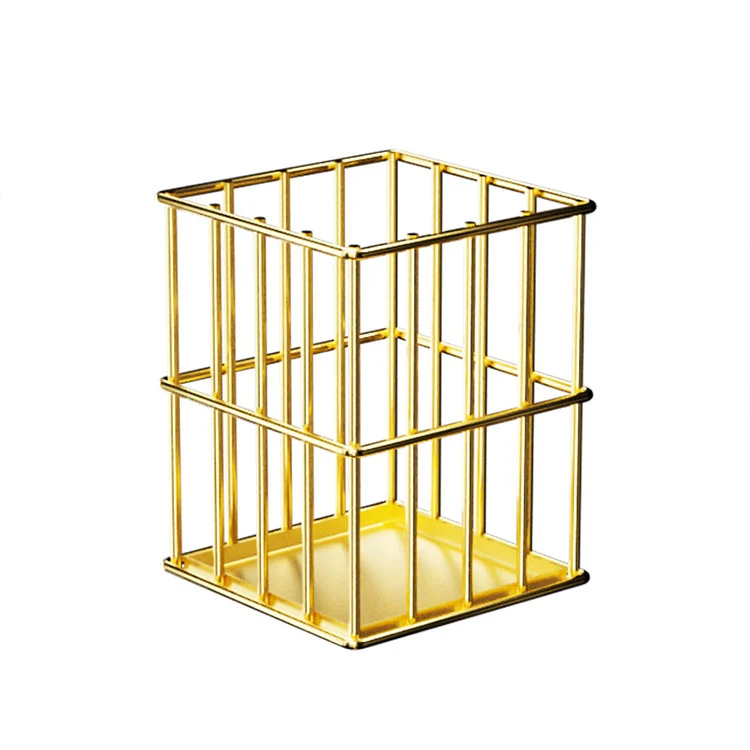 Office Desk Metal Pen Holder
