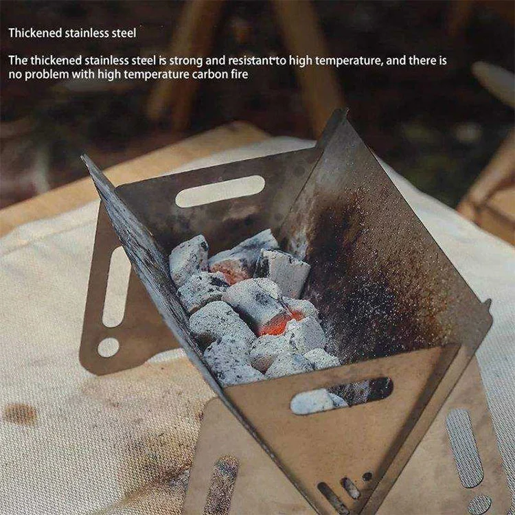 Outdoor Portable Camping Cook အကင်များ