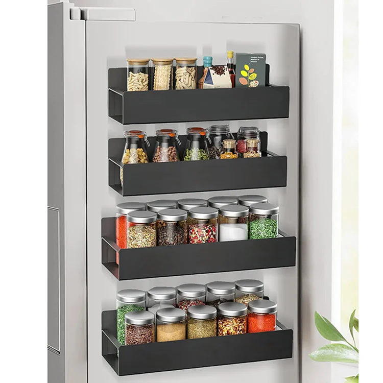 ရေခဲသေတ္တာ Magnetic Spice Rack ရေခဲသေတ္တာ Magnetic Spice Rack