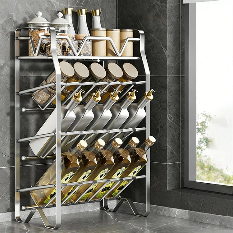 Stainless Steel Multi-layer Seasoning Rack Stainless Steel Multi-layer Seasoning Rack